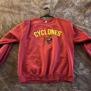 Gildan Maroon Crewneck Sweatshirt with Graphic